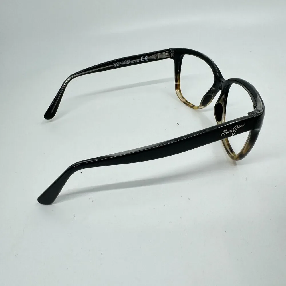 Maui Jim Italy Starfish MJ744-02T 55-16-145 Black Plastic Sunglasses Frame 11534